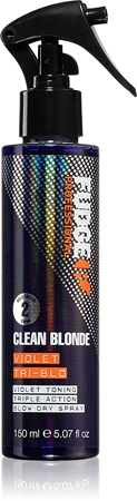 Fudge Clean Blonde Violet Tri-Blo спрей від жовтизни для блонд та мелірованого волосся