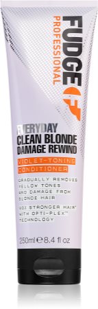 Fudge Everyday Clean Blonde Damage Rewind Conditioner odżywka do codziennego stosowania do włosów blond i z balejażem
