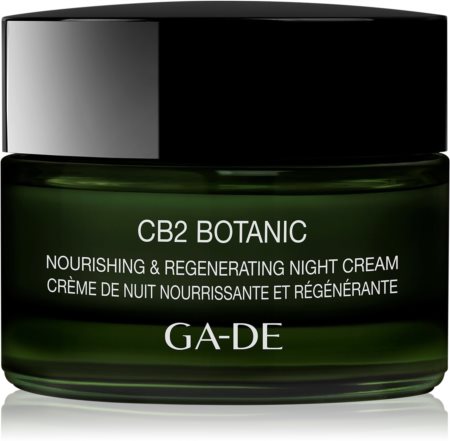 GA-DE CB2 Botanic kojący krem na noc do twarzy i szyi