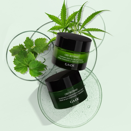 GA-DE CB2 Botanic creme calmante de noite para rosto e pescoço