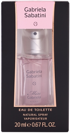 Gabriela Sabatini Miss Gabriela Night Eau de Toilette para mulheres