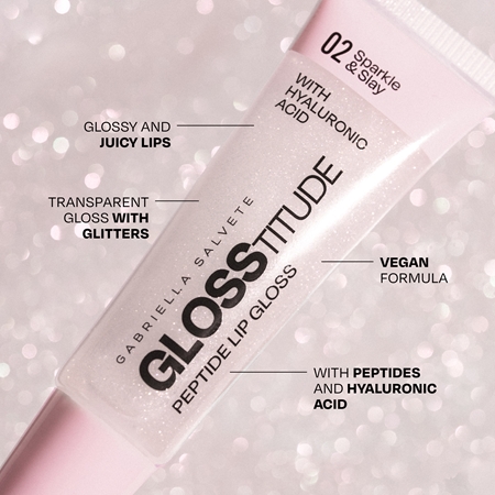 Gabriella Salvete Glosstitude Peptide Lip Gloss Hydrating Lip Gloss
