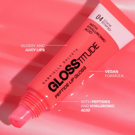 Gabriella Salvete Glosstitude Peptide Lip Gloss Hydrating Lip Gloss