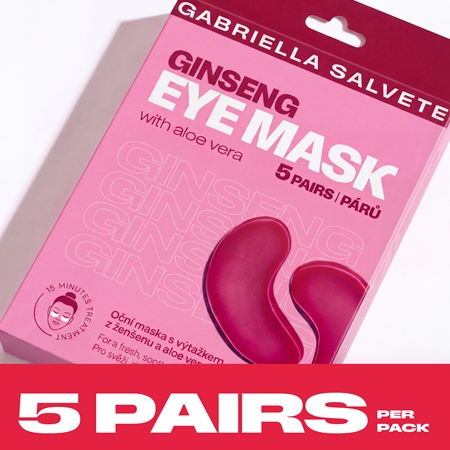 Gabriella Salvete Eye Mask Ginseng освіжаюча маска для очей
