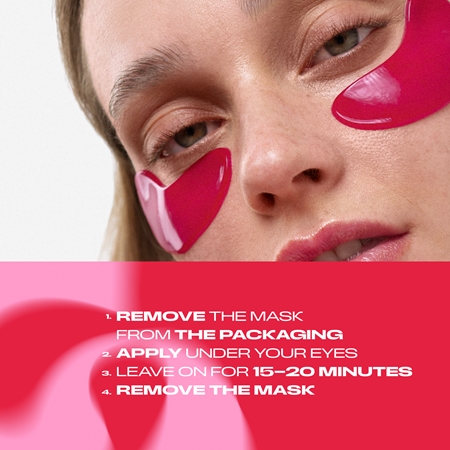 Gabriella Salvete Eye Mask Ginseng освіжаюча маска для очей