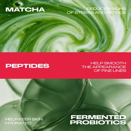 Gabriella Salvete Eye Mask Matcha Avgiftande mask för ögonen