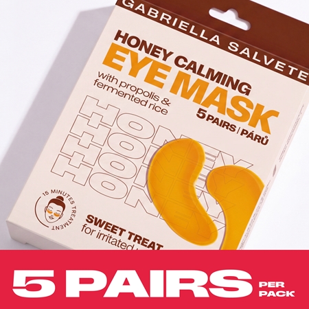 Gabriella Salvete Eye Mask Honey Lindrende maske til øjenområdet