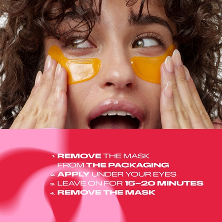 Gabriella Salvete Eye Mask Honey Lindrende maske til øjenområdet