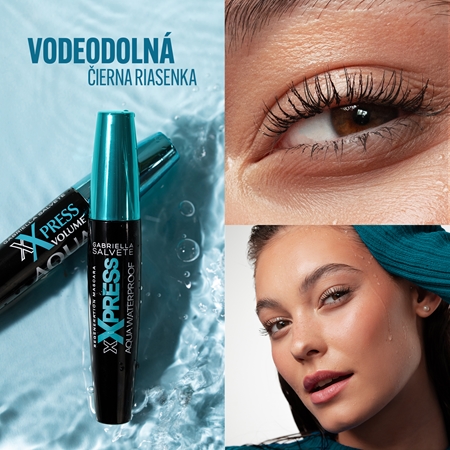 Gabriella Salvete XXPress Volume Aqua vodeodolná riasenka pre objem