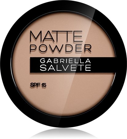 Gabriella Salvete Matte Powder matinė pudra SPF 15
