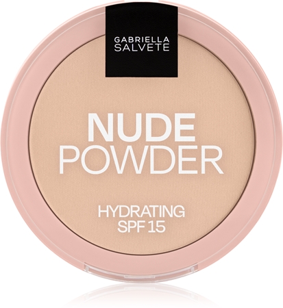 Gabriella Salvete Fixing Powder Hydrating Fine Pressed Powder SPF 15