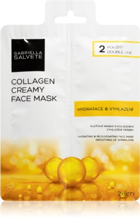 Gabriella Salvete Face Mask Collagen máscara facial com efeito antirrugas