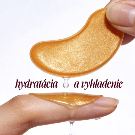 Gabriella Salvete Eye Mask Collagen Gold očná maska proti opuchom a tmavým kruhom s kolagénom