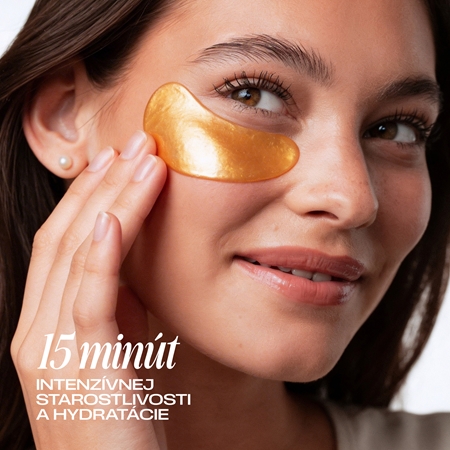 Gabriella Salvete Eye Mask Collagen Gold očná maska proti opuchom a tmavým kruhom s kolagénom