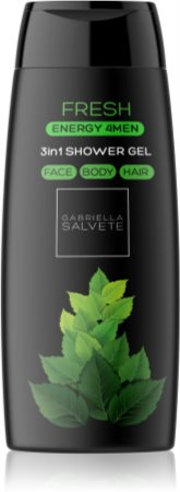 Gabriella Salvete Energy 4Men Fresh Duschgel für Gesicht, Körper und Haare für Herren
