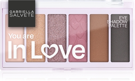 Gabriella Salvete Eyeshadow 6 Shades Palette paleta očních stínů