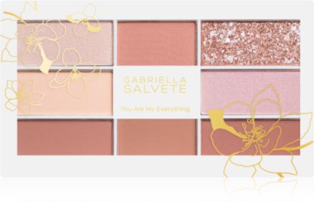 Gabriella Salvete Yes, I Do! palette fards à paupières et blush avec bronzer