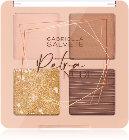 Gabriella Salvete Petra Nude Pillow Talk paleta de sombras de ojos