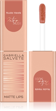 Gabriella Salvete Petra Nude Nude Heels Matte Liquid Lipstick