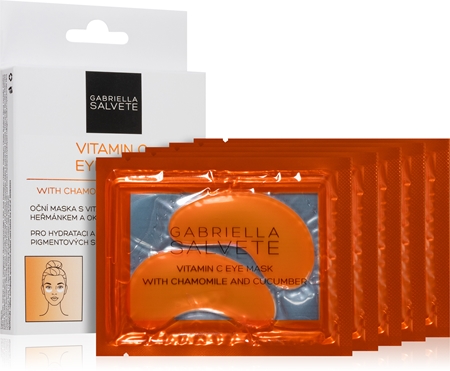 Gabriella Salvete Eye Mask Vitamin C Acu maska mirdzumam un mitrināšanai