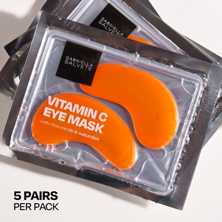 Gabriella Salvete Eye Mask Vitamin C Eye Mask for radiance and hydration