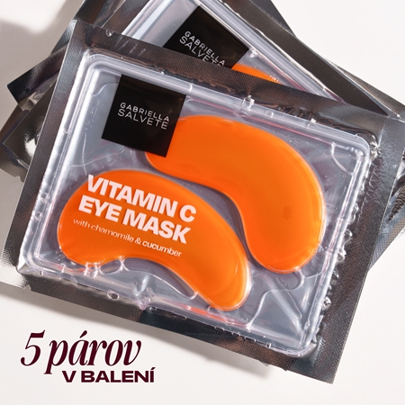 Gabriella Salvete Eye Mask Vitamin C očná maska pre rozjasnenie a hydratáciu