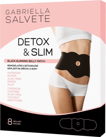 Gabriella Salvete Belly Patch Detox Slimming remodelační náplasti na břicho a boky