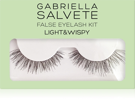 Gabriella Salvete False Eyelash Kit Light & Wispy faux-cils avec colle incluse