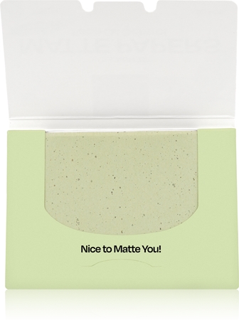 Gabriella Salvete SoulMatte Green Tea Blotting Papers with green tea