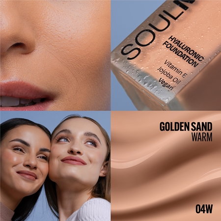 Gabriella Salvete SoulMatte Hyaluronic Foundation Long-Lasting Foundation with matt effect