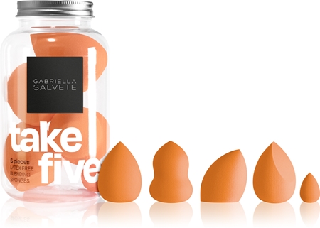 Gabriella Salvete Take Five Orange sada houbiček na make-up