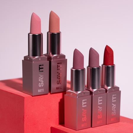 Gabriella Salvete Say It! It Matters matte lipstick with powder effect