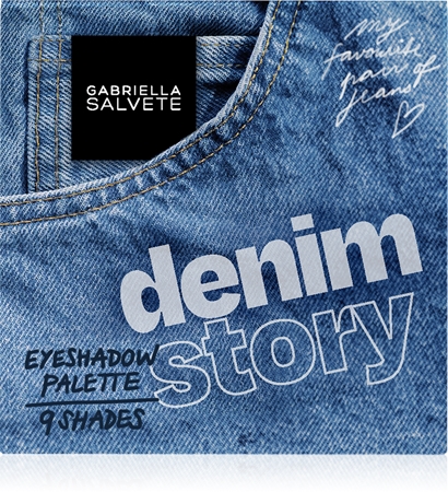 Gabriella Salvete Denim Story палитра сенки за очи