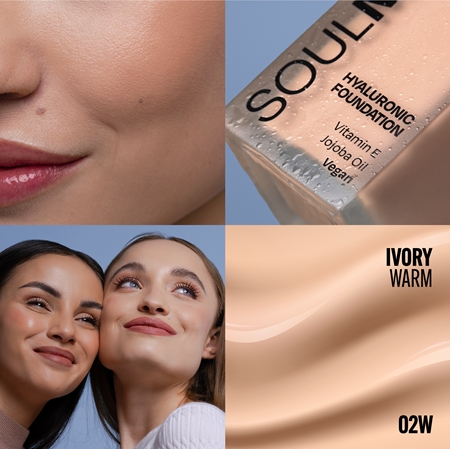 Gabriella Salvete SoulMatte Hyaluronic Foundation Long-Lasting Foundation with matt effect