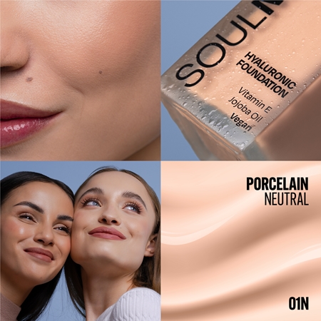 Gabriella Salvete SoulMatte Hyaluronic Foundation Long-Lasting Foundation with matt effect
