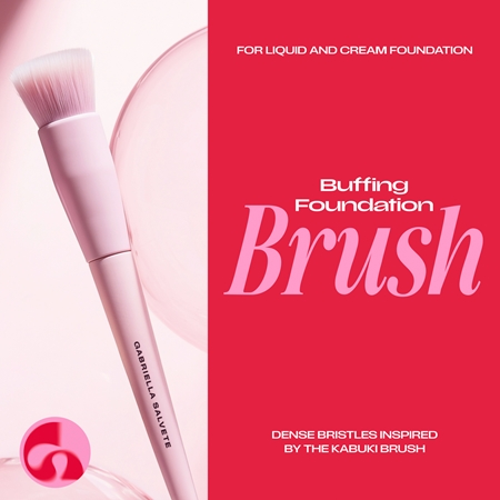 Gabriella Salvete Tools Buffing Foundation Brush Flad foundation børste