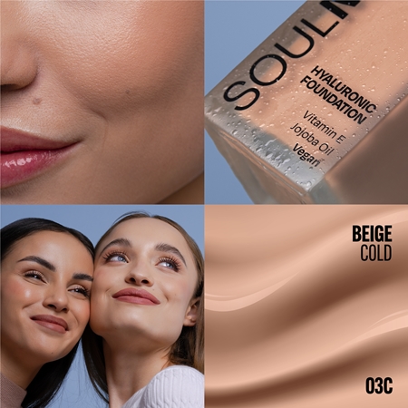 Gabriella Salvete SoulMatte Hyaluronic Foundation Long-Lasting Foundation with matt effect