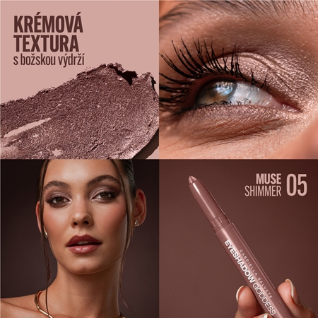 Gabriella Salvete Eyeshadow Goddess Creamy Eyeshadow in a pencil