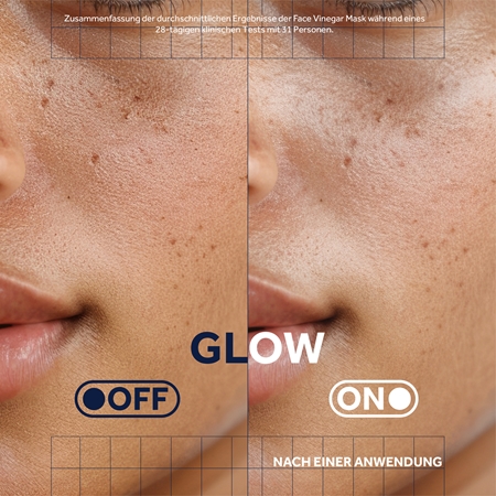 Gallinée SKIN CARE Vinegar Mask exfoliační maska pro rozjasnění a vyhlazení pleti