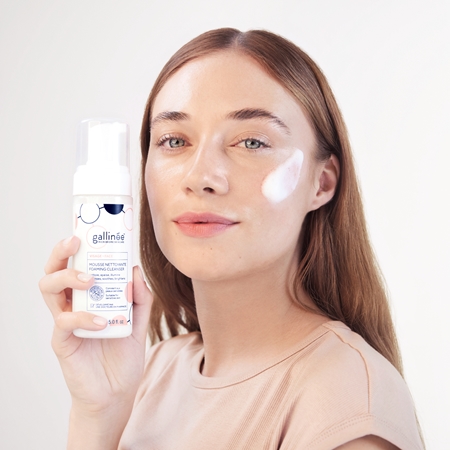 Gallinée SKIN CARE Foaming Facial Cleanser gentle cleansing foam for the face