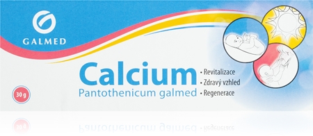 Galmed Calcium pantothenicum pomada para pele seca