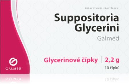 Galmed Suppositoria Glycerini zdravotnický prostředek pro léčbu zácpy