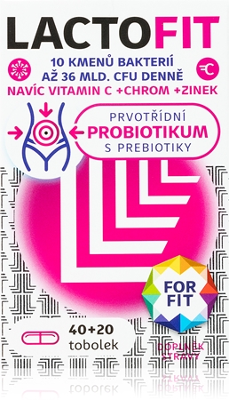 Galmed ForFit Lactofit tobolky s probiotiky