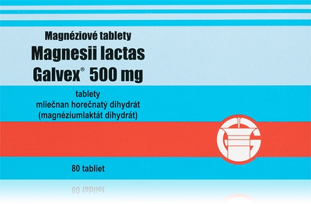 Galvex Magnesii Lactas 500mg tablety tablety