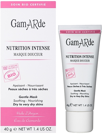 Gamarde Nutrition Intense mascarilla nutritiva intensiva para pieles secas y muy secas