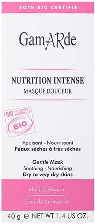Gamarde Nutrition Intense mascarilla nutritiva intensiva para pieles secas y muy secas