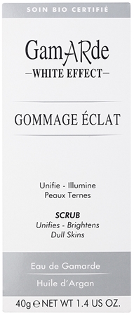 Gamarde White Effect exfoliante para iluminar la piel
