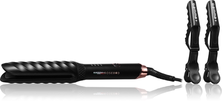 GAMMA PIÙ Rosebud Hair Straightener And Curling Iron 2 In 1