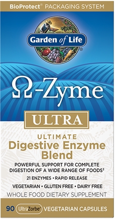 Garden of Life Ω-Zyme ULTRA kapsułki na poprawę trawienia