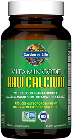 Garden of Life Vitamin Code RAW Calcium kapsuly pre zdravé kosti